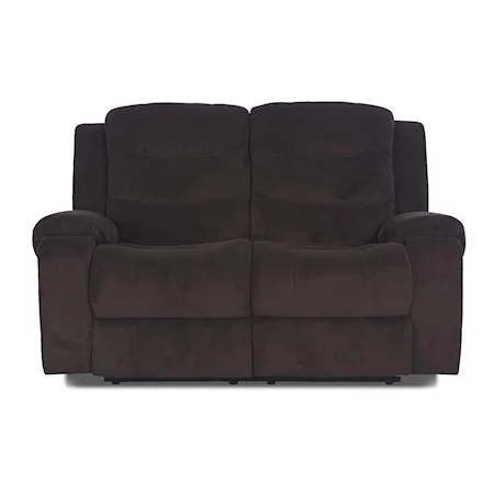 Casual Reclining Loveseat